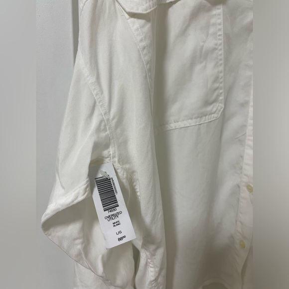 NWTS Aritzia The Group Babaton  Oversized Button up Utility Shirt - Picture 3 of 13